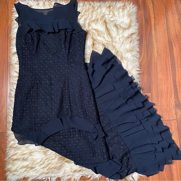 Kay Unger tiered ruffle gown - Picture 6 of 8